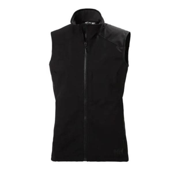 Womens Paramount Softshell Vest-Black-XL