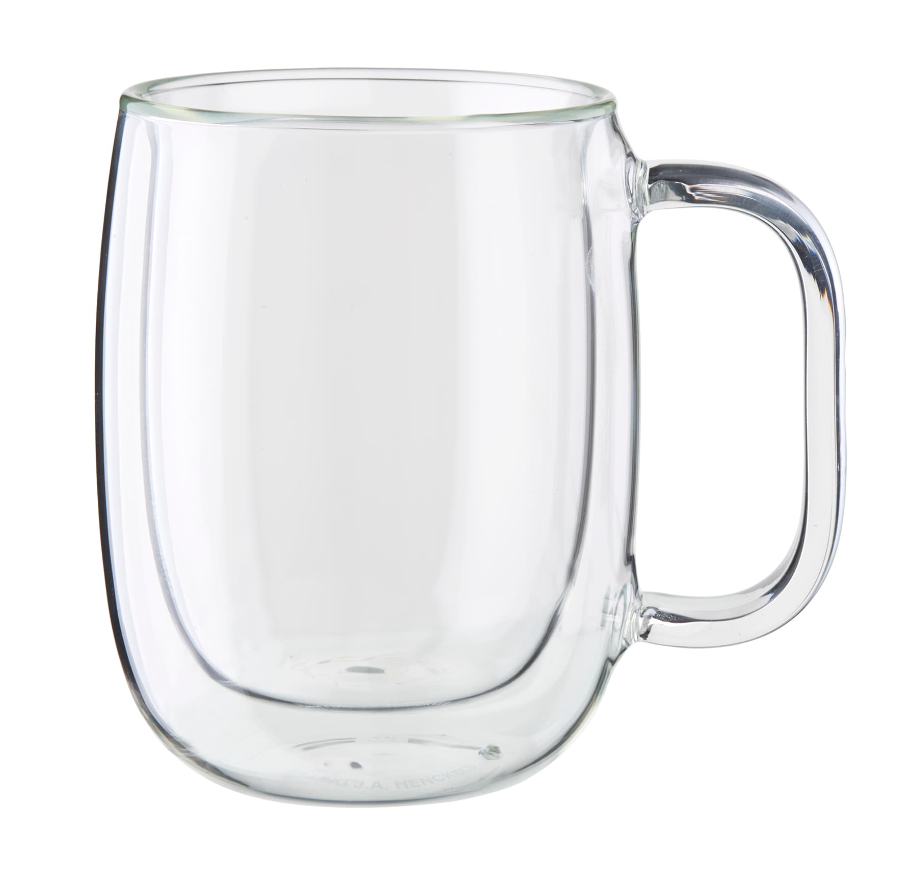 Sorrento Plus 2-Piece Double-Wall Glass Coffee Mug Set