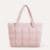 Bagsmart Bubble 22L-28L Puffer Tote - Pink