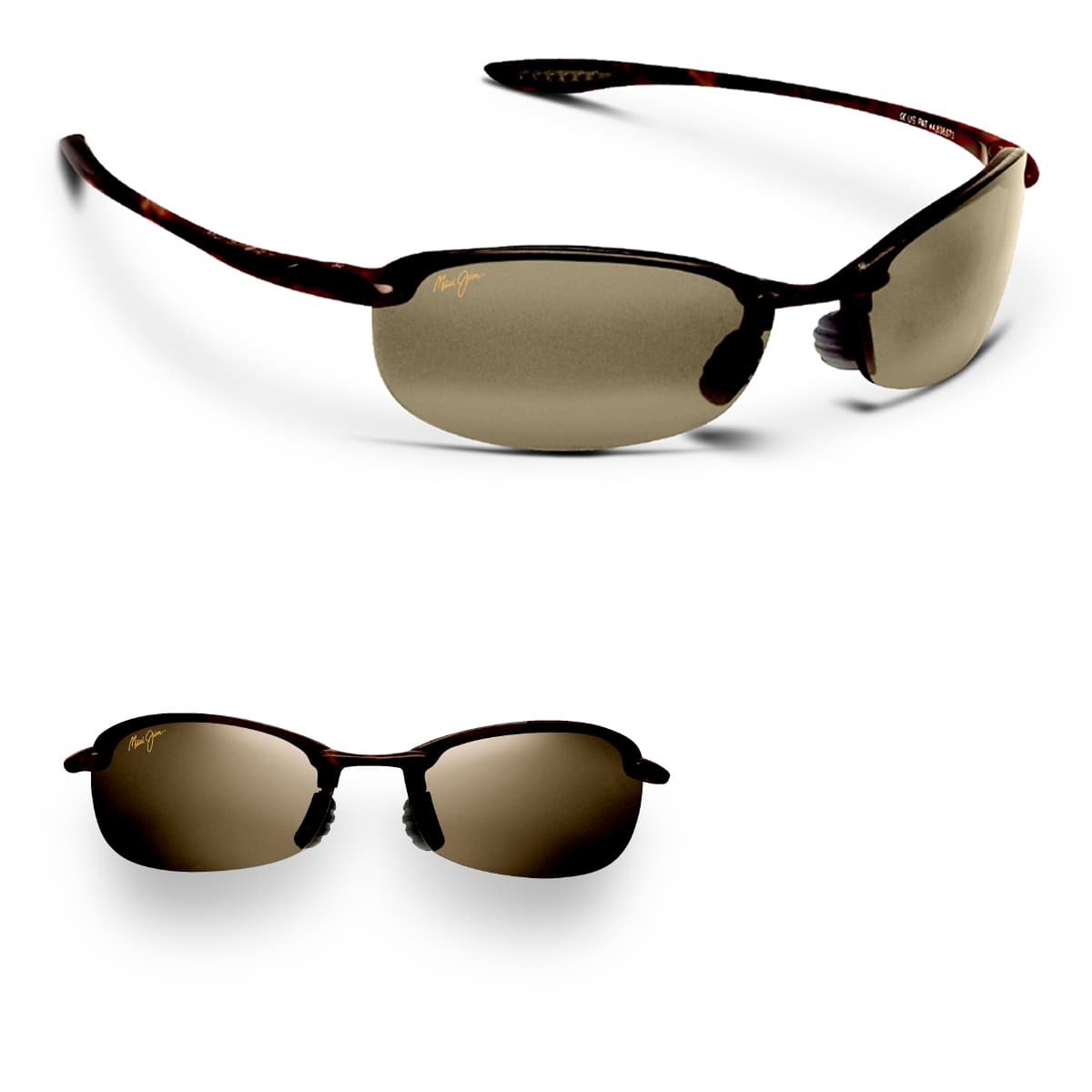 Makaha Polarized Sunglasses Tortoise Frame HCL Bronze Lens