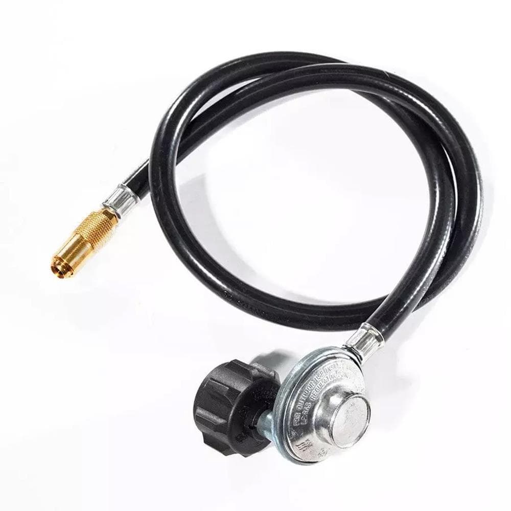 Propane Tank Adapter Hose with Regulator Size 3'