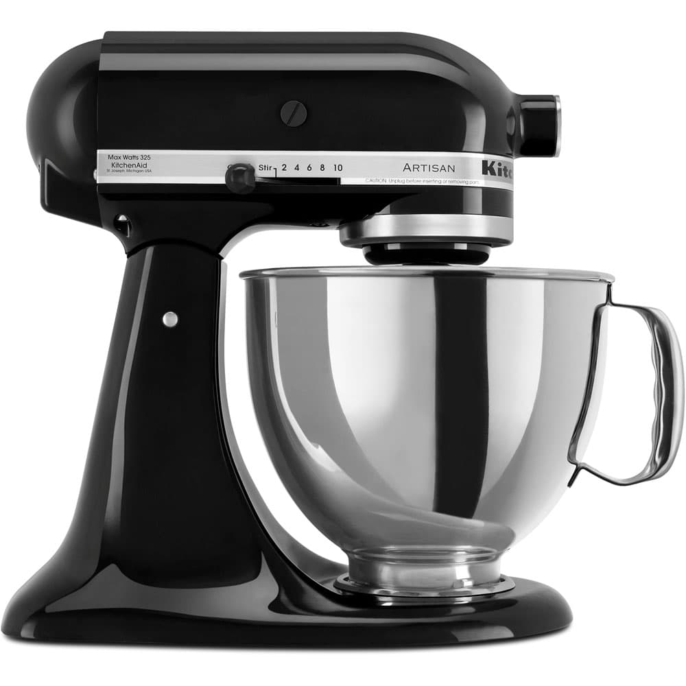 Artisan Series 325-Watt Tilt-Back Head Stand Mixer in Onyx Black
