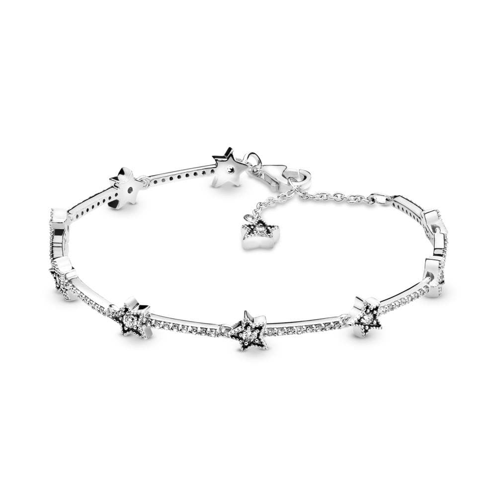 Celestial Stars Bracelet Size 7.9"