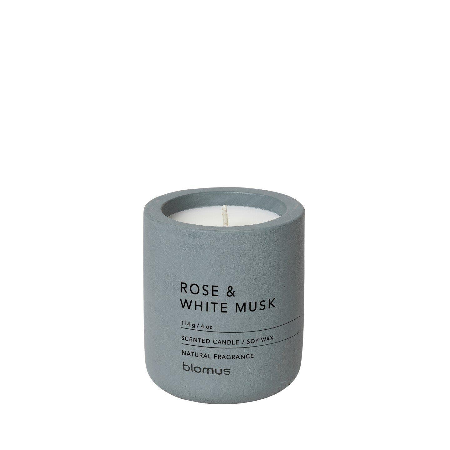 FRAGRA - Small Candle - Rose and White Musk