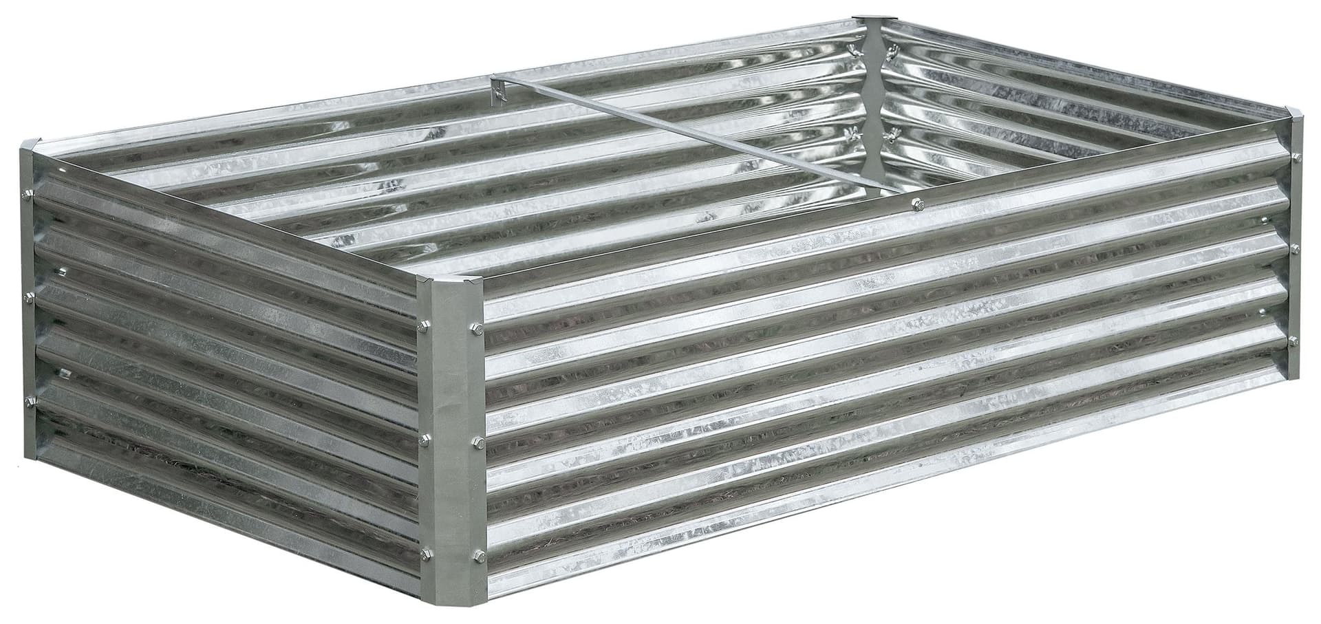 Grow It Raised Bed Garden, Galvanized Size 70x36x17