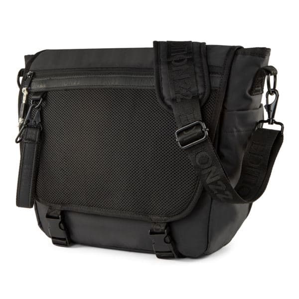 EDITION 22 Journey Messenger Bag, Polyester, Black