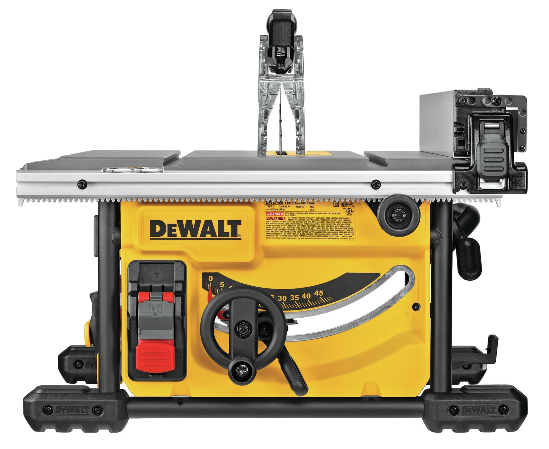 8.25" Compact Job Site Table Saw