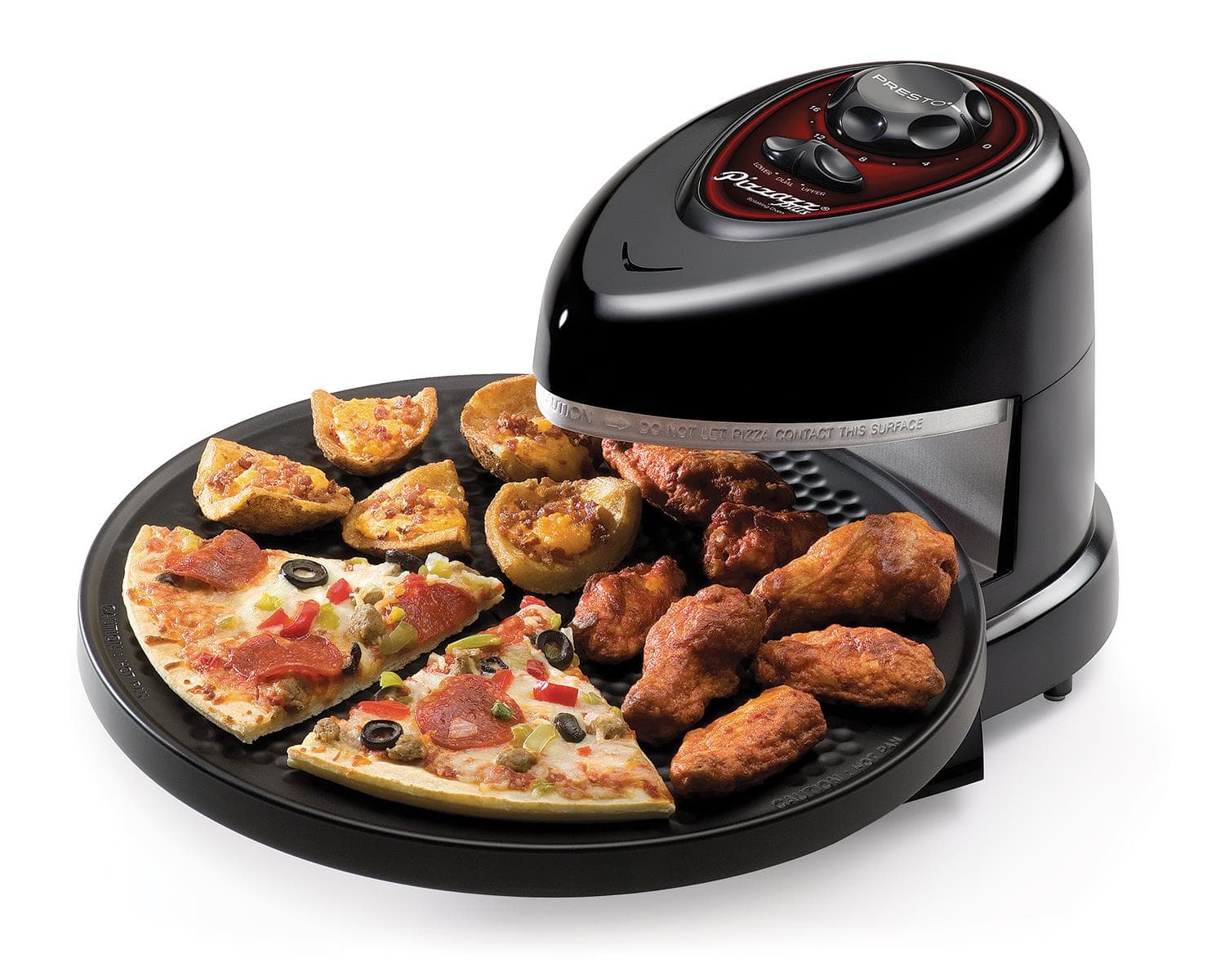 Pizzazz plus rotating oven - Black
