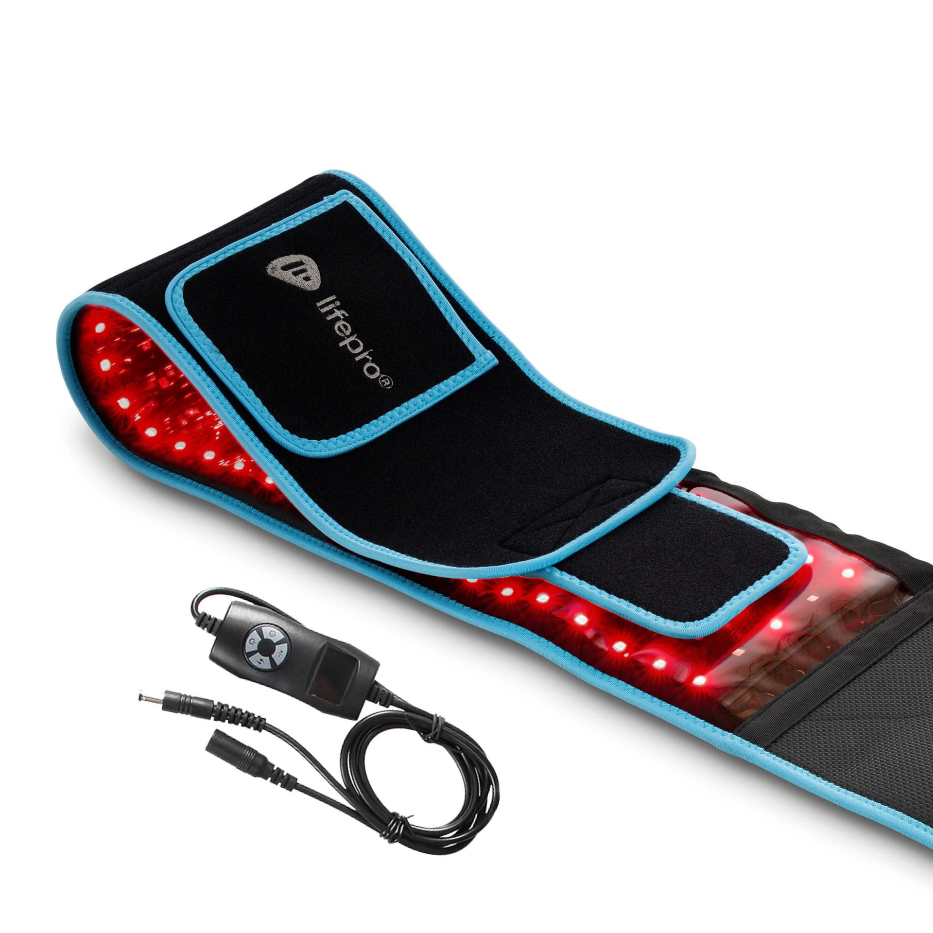 AllevaRed Light Therapy Belt Black