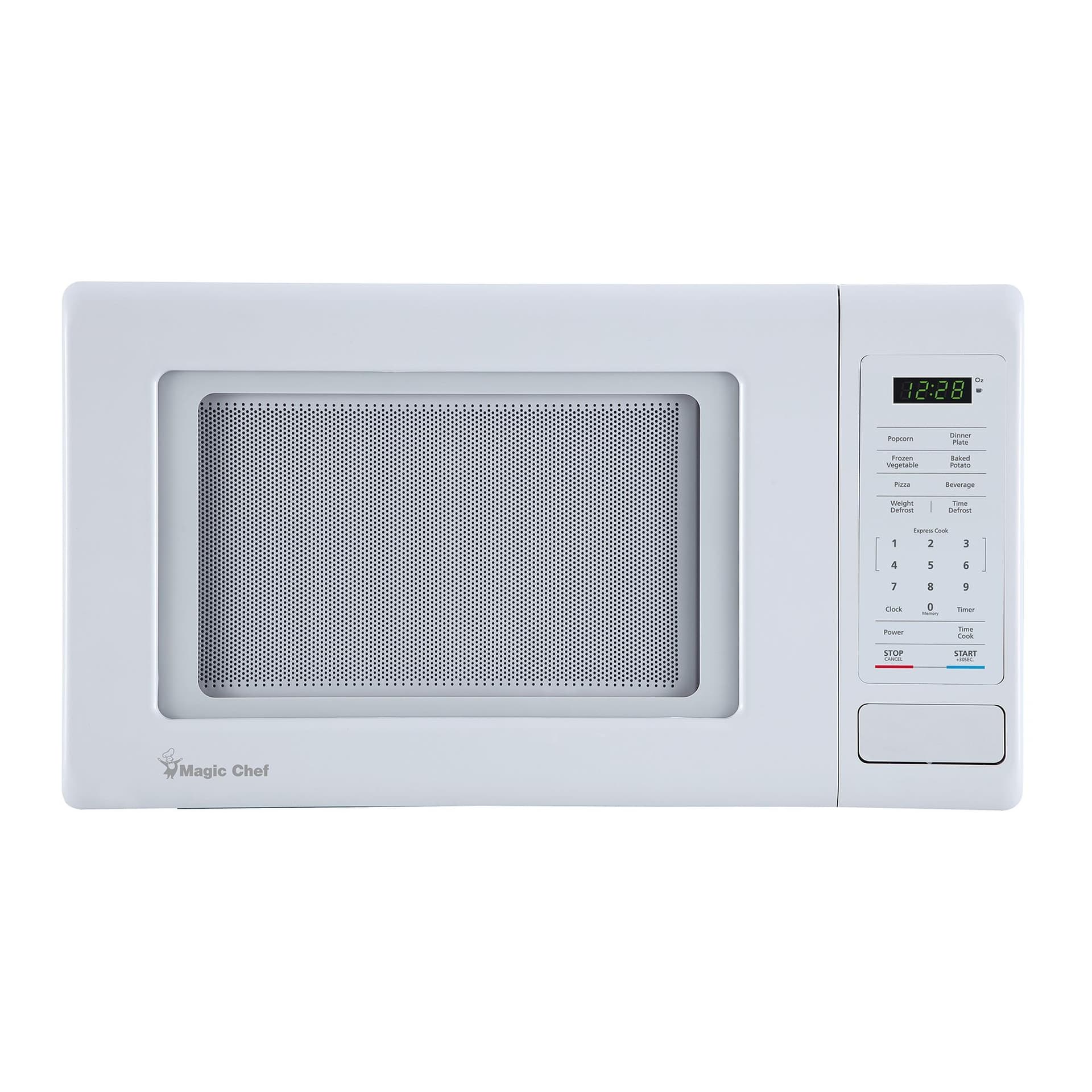 0.9 Cu. Ft. 900 Watt Microwave, Digital Touch - White