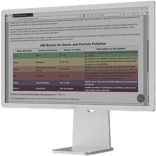Boox 25.5 Mira Pro (color version)