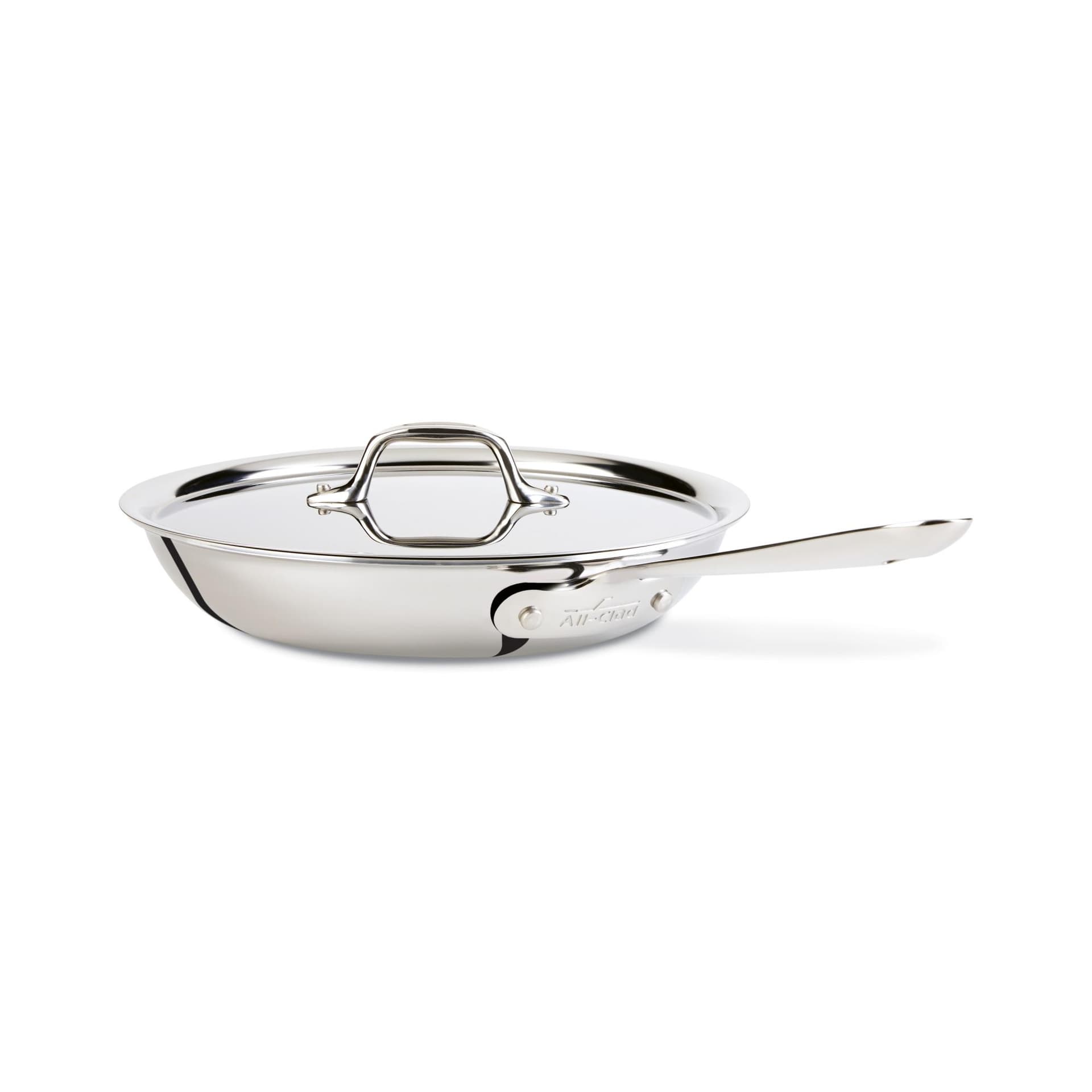 D3 Stainless Steel 10" Fry Pan with Lid