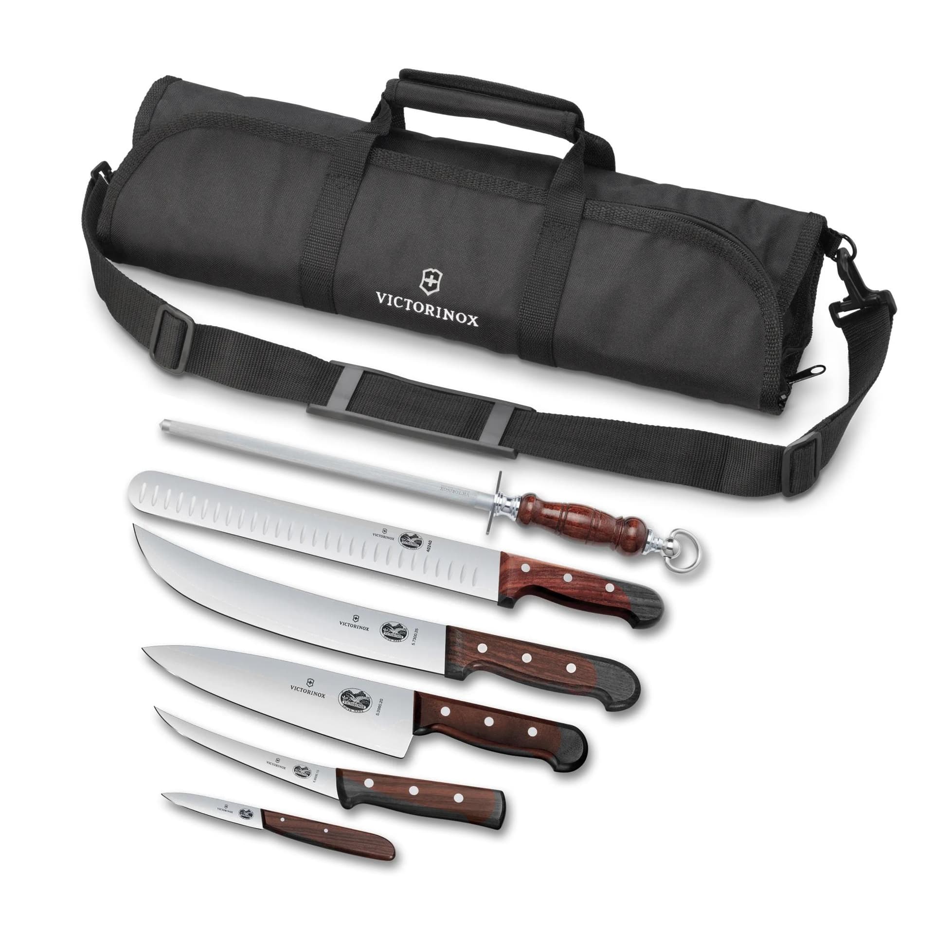Wood BBQ Set 7 Pc Wood Maple
