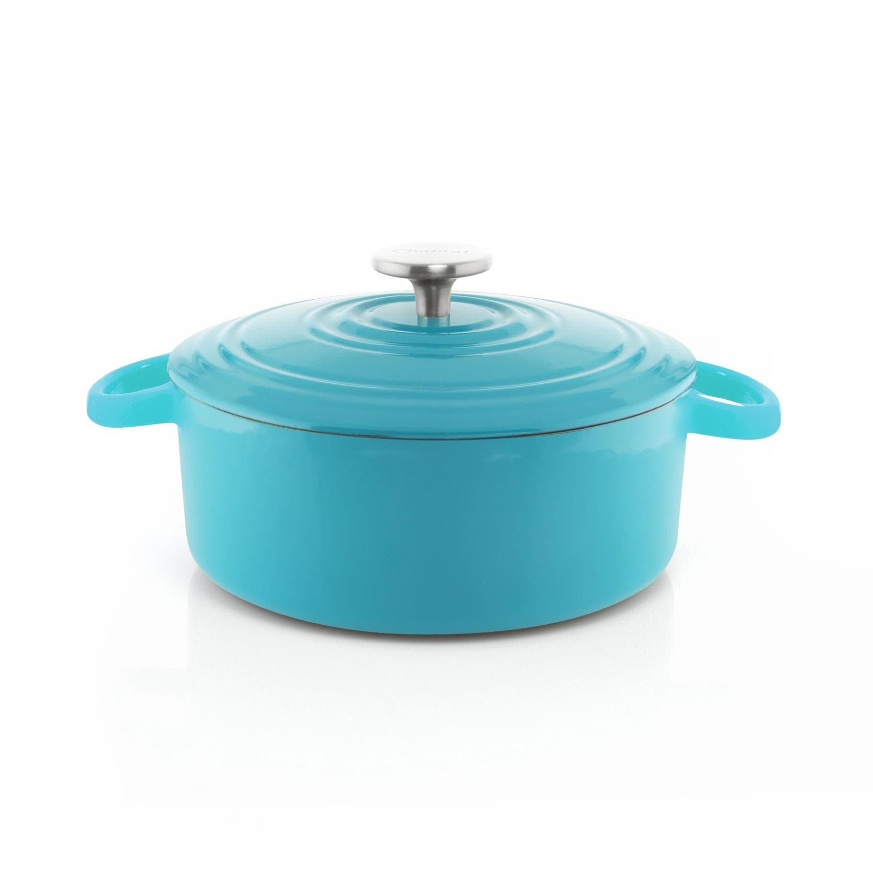 3 qt Round Cast-Iron Dutch Oven Marigold