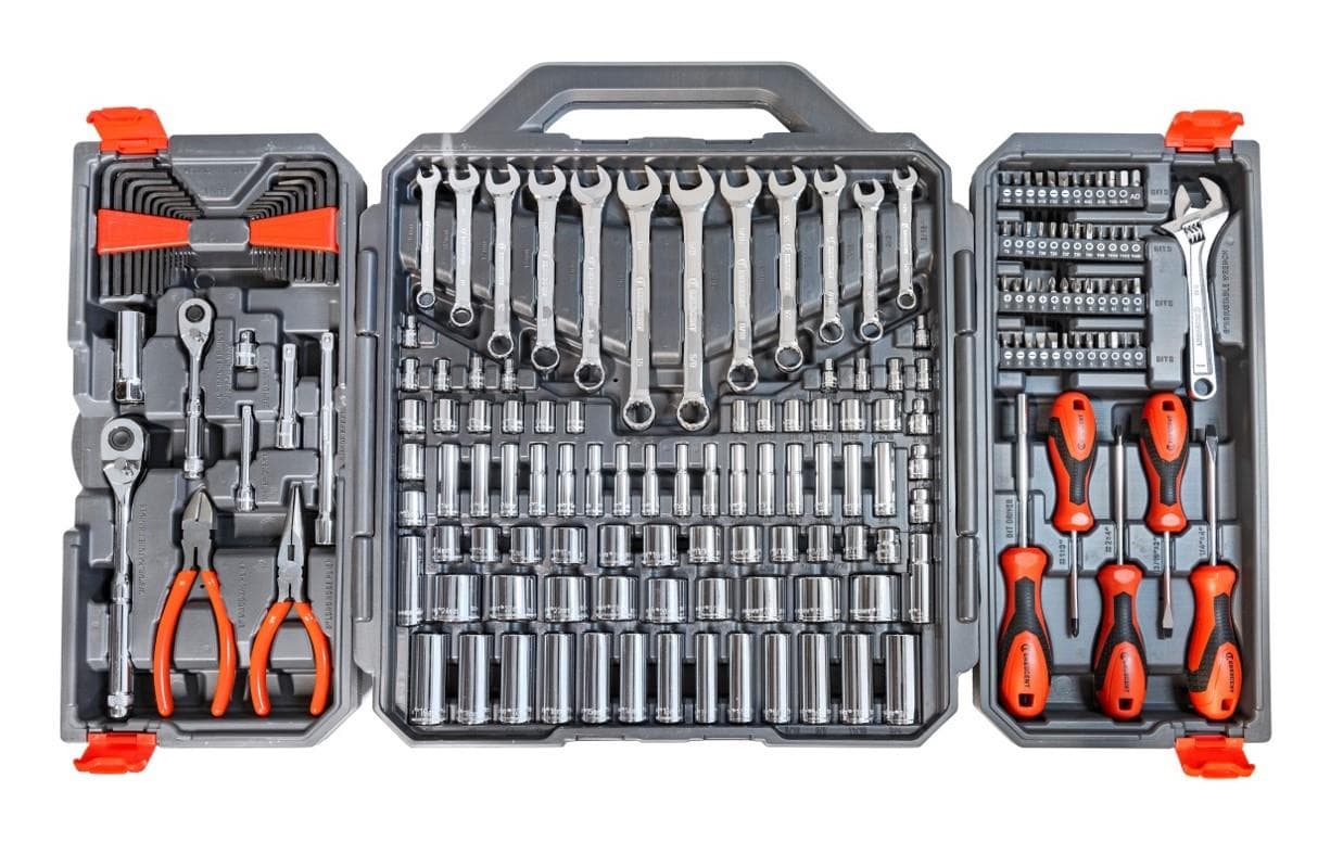 Crescent 180 pc. Mechanics Hand Tool Set
