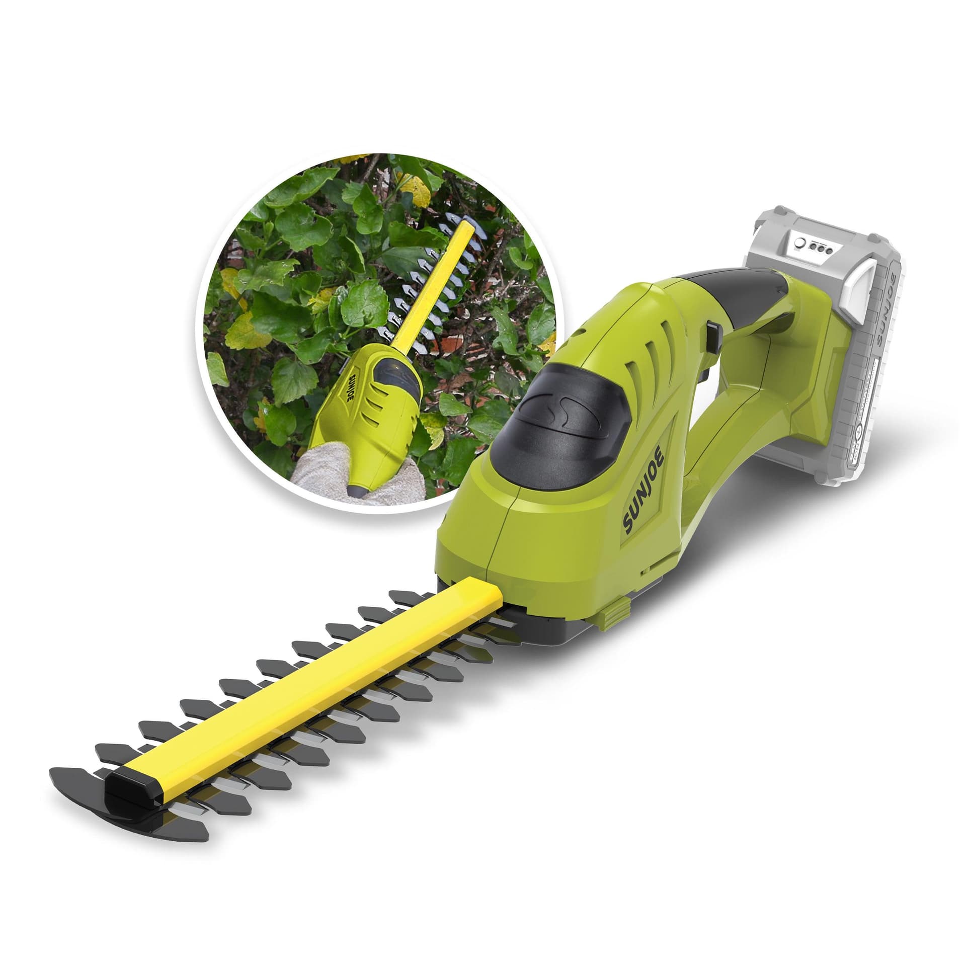 Cordless Handheld Shrubber and Trim