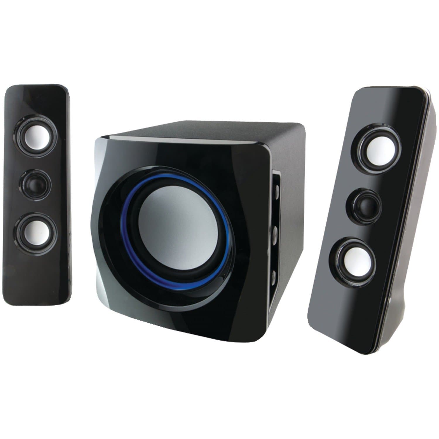 iLive 2.1 Stereo Speakers w/Subwoofer, Bluetooth