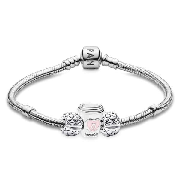 Not Until I've Had My Coffee Bracelet Size 7.5"