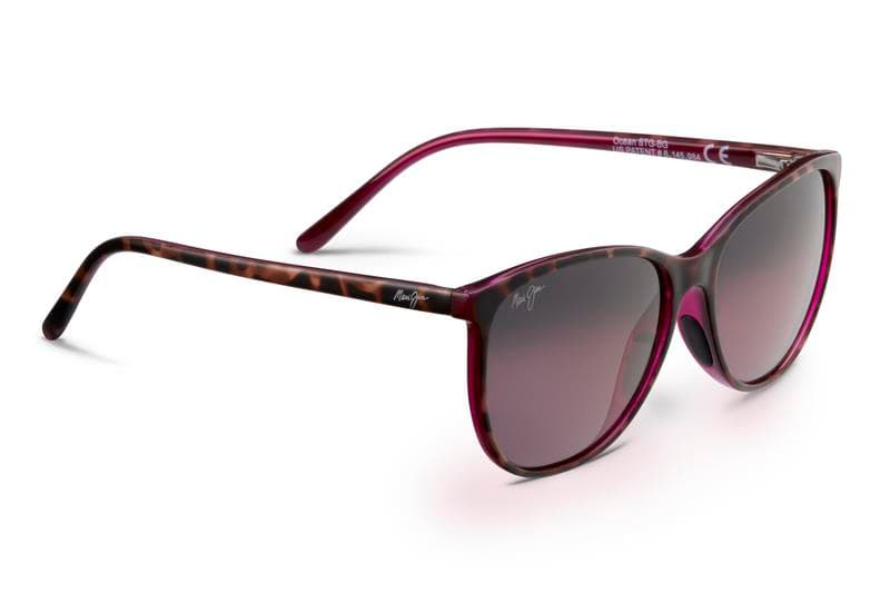 Ocean Polarized Sunglasses Tortoise Frame Maui Rose Lens