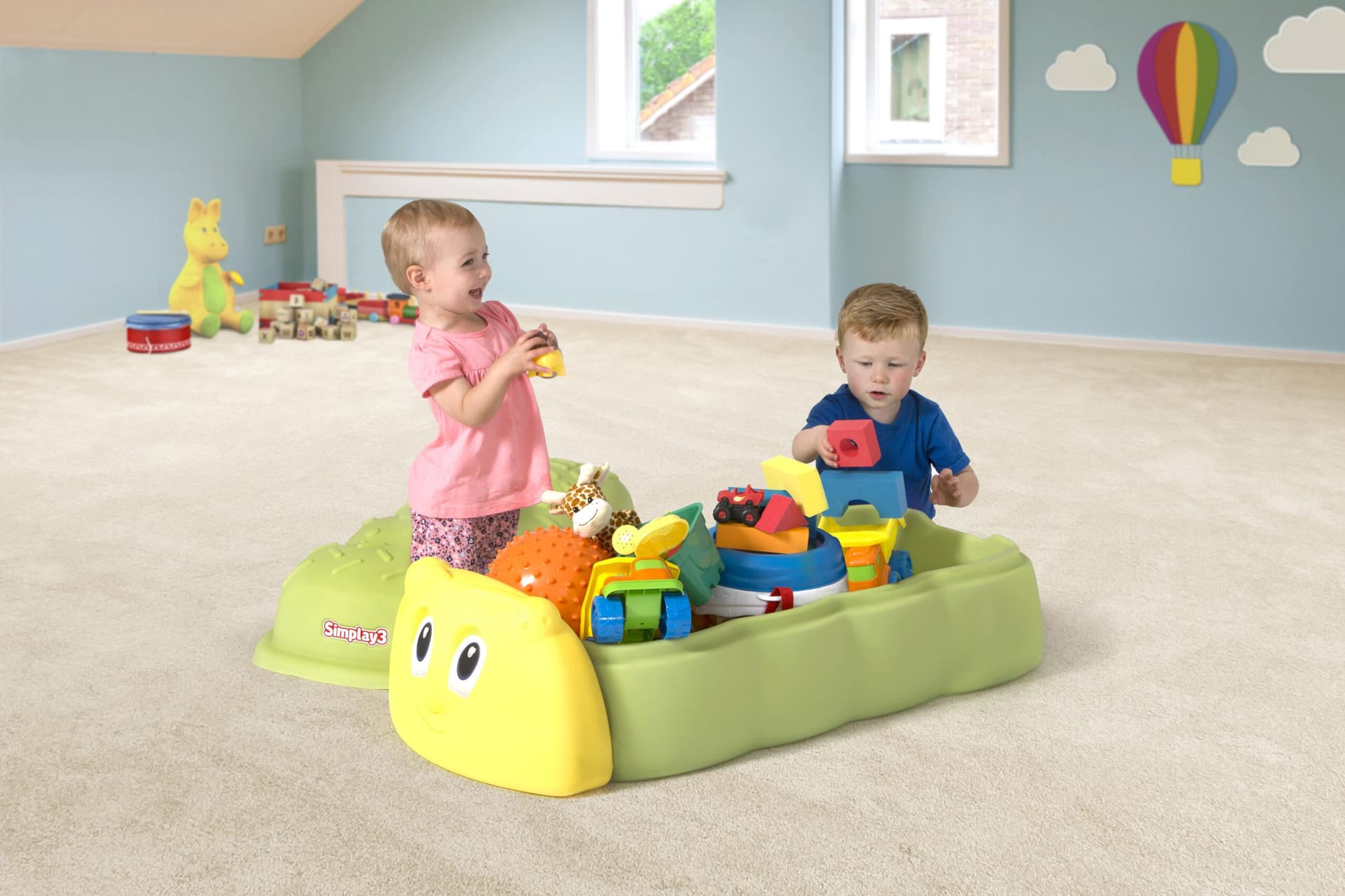 Caterpillar Sand Box