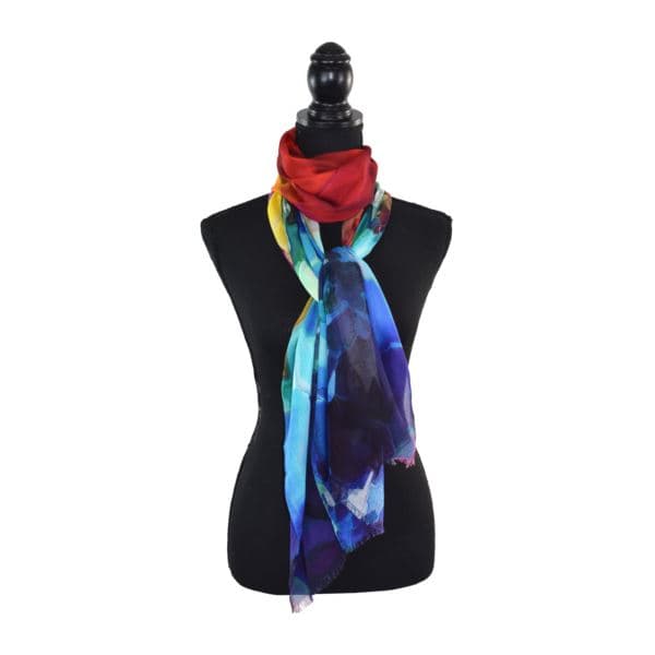 Dreamin' Abstract Rainbow Scarf