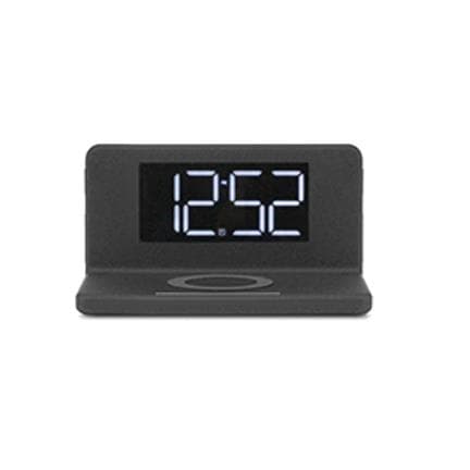 Qi Wireless Charging Alarm Clock with Nightlight
