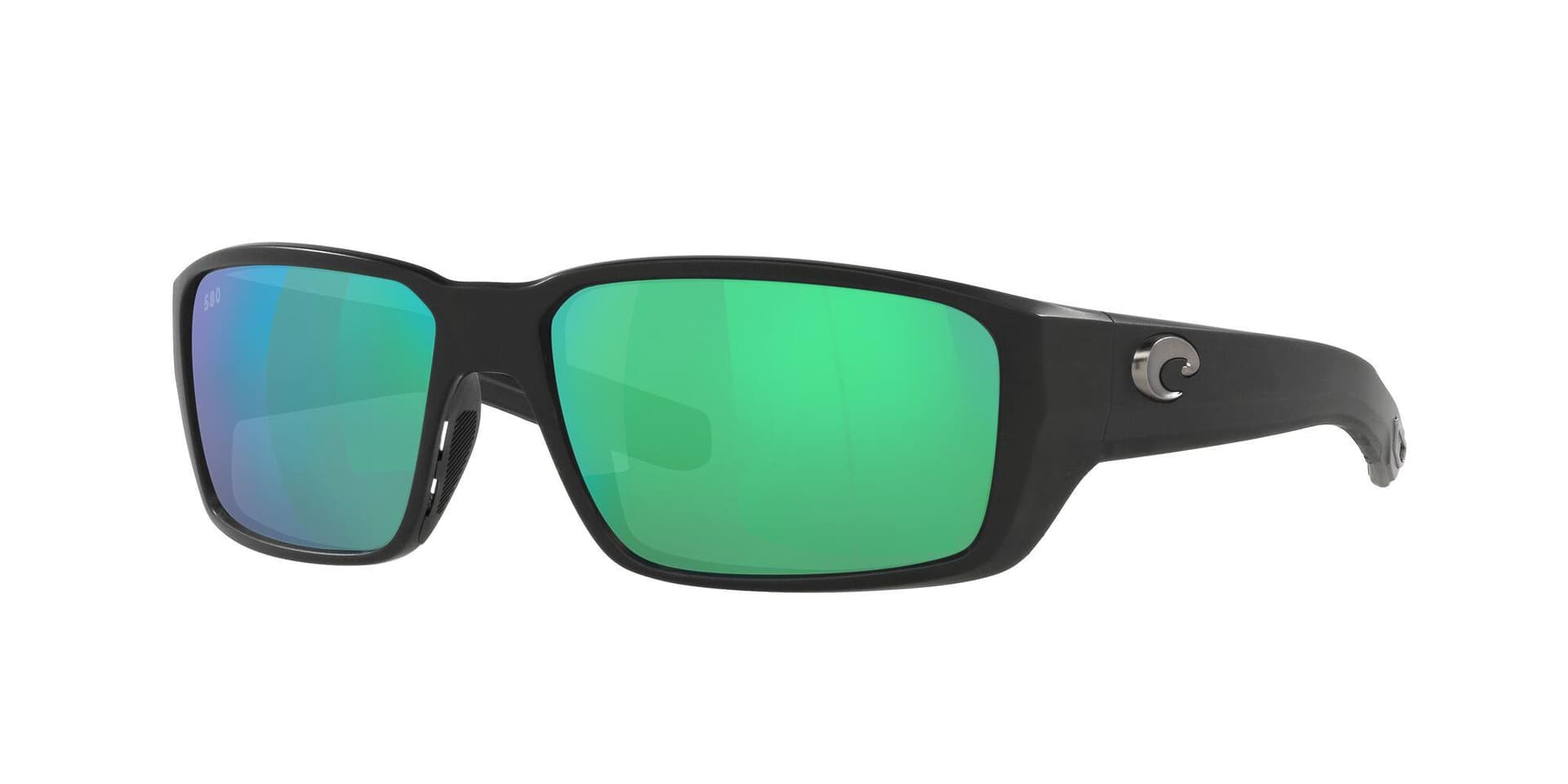 Fantail Pro - Matte Black/Green Mirror Polarized