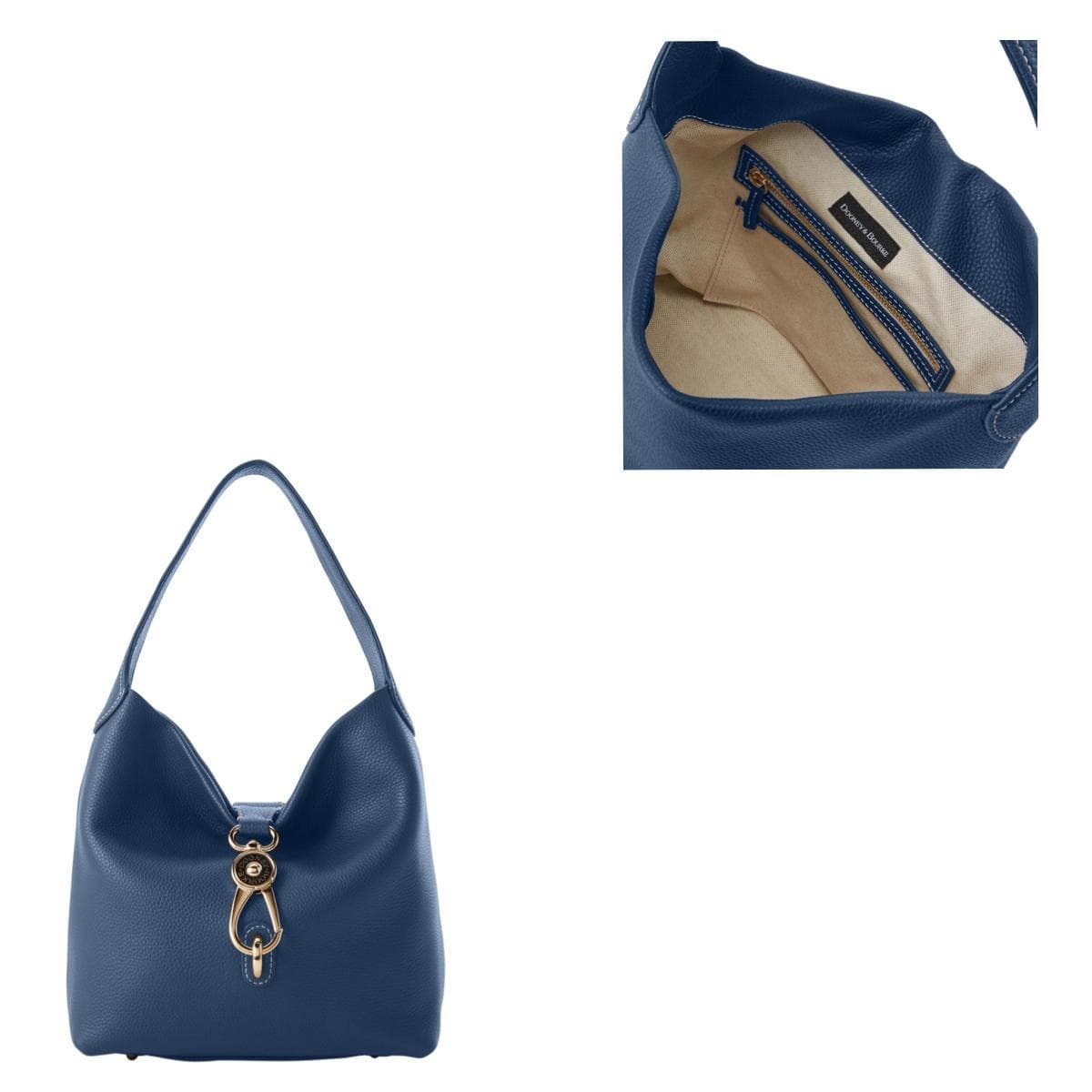 Pebble Grain Small Logo Lock Sac