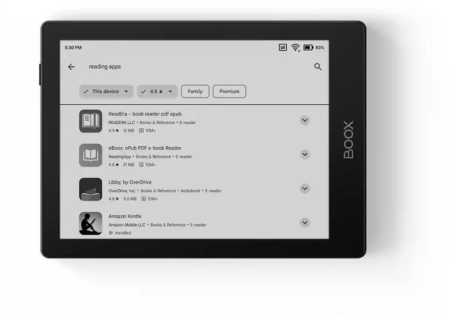 Go 6 E-Ink Tablet