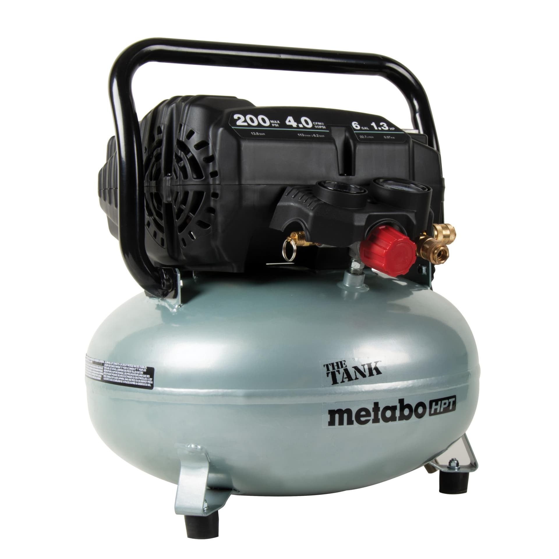 6 Gallon 200 PSI Pancake Compressor