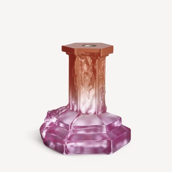 Rocky Baroque Candlestick Spicy Rose Large