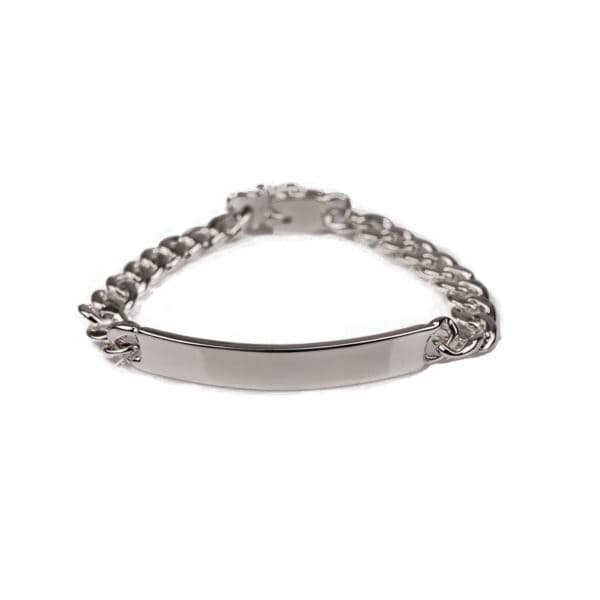 Men's Curb Link ID Bracelet