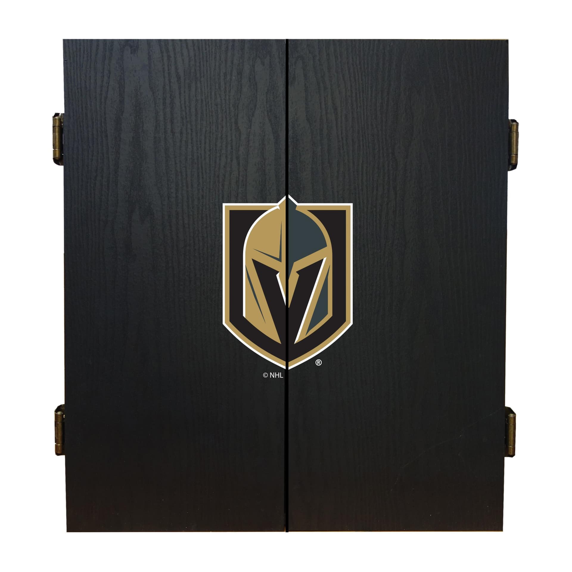Las Vegas Knights Dartboard Cabinet Set