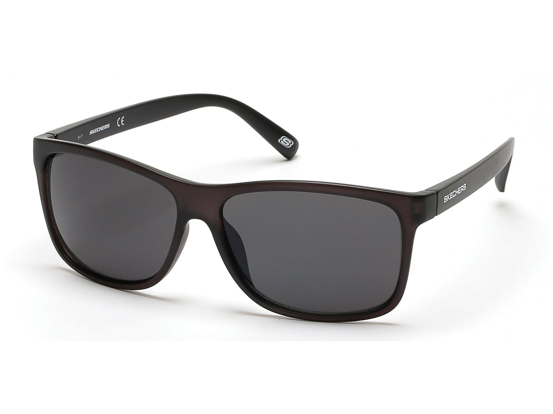 Men's Sunglasses - Matte Black/Smoke Lens