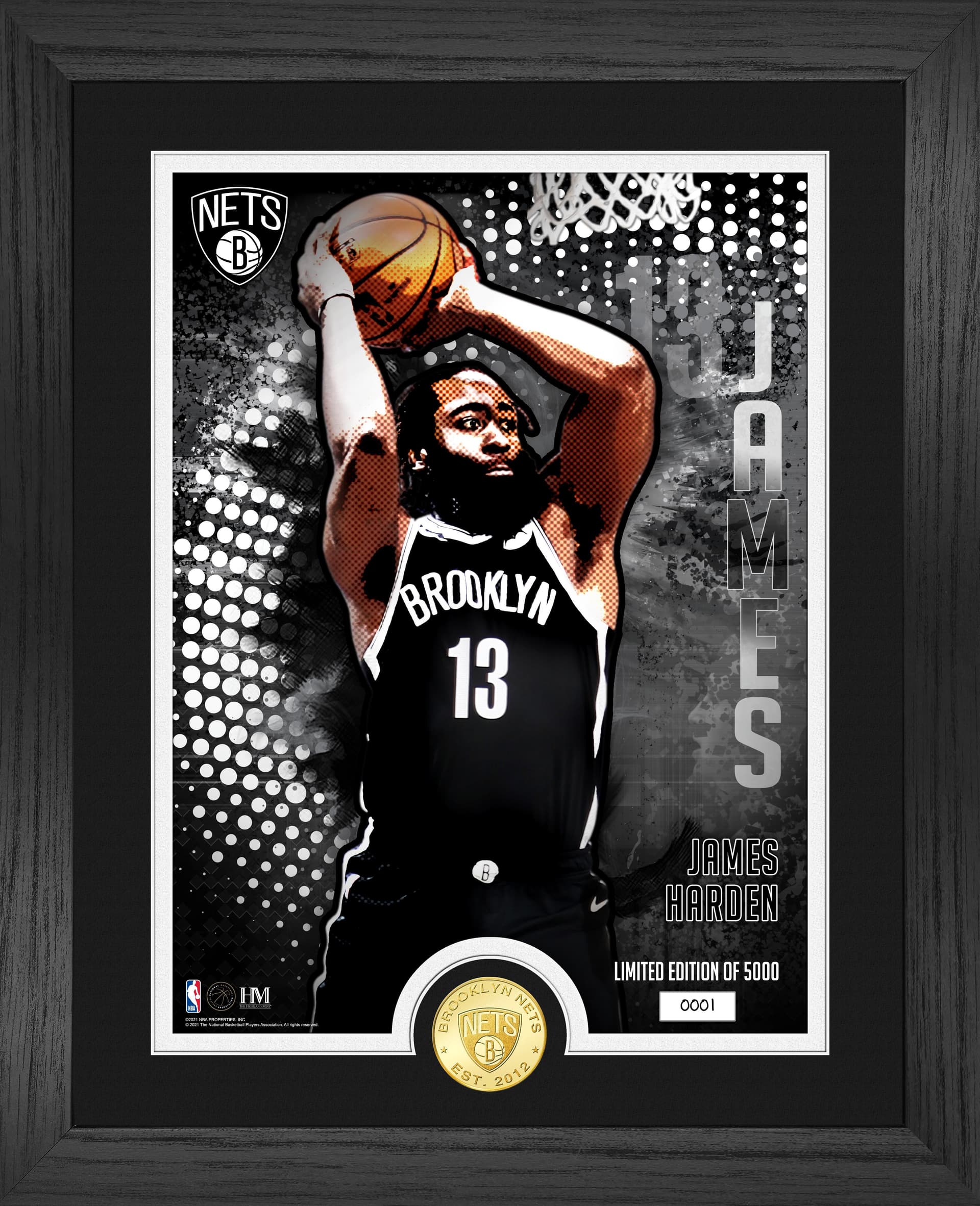 James Harden Dominator"Photo Mint