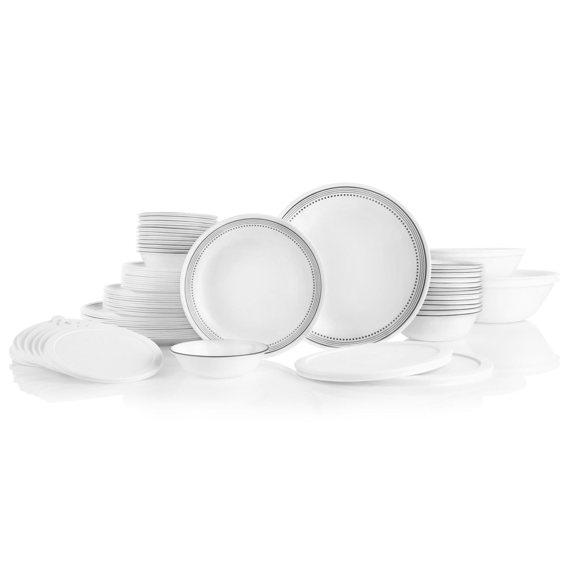 78pc Mystic Gray Dinnerware Set - Service for 12