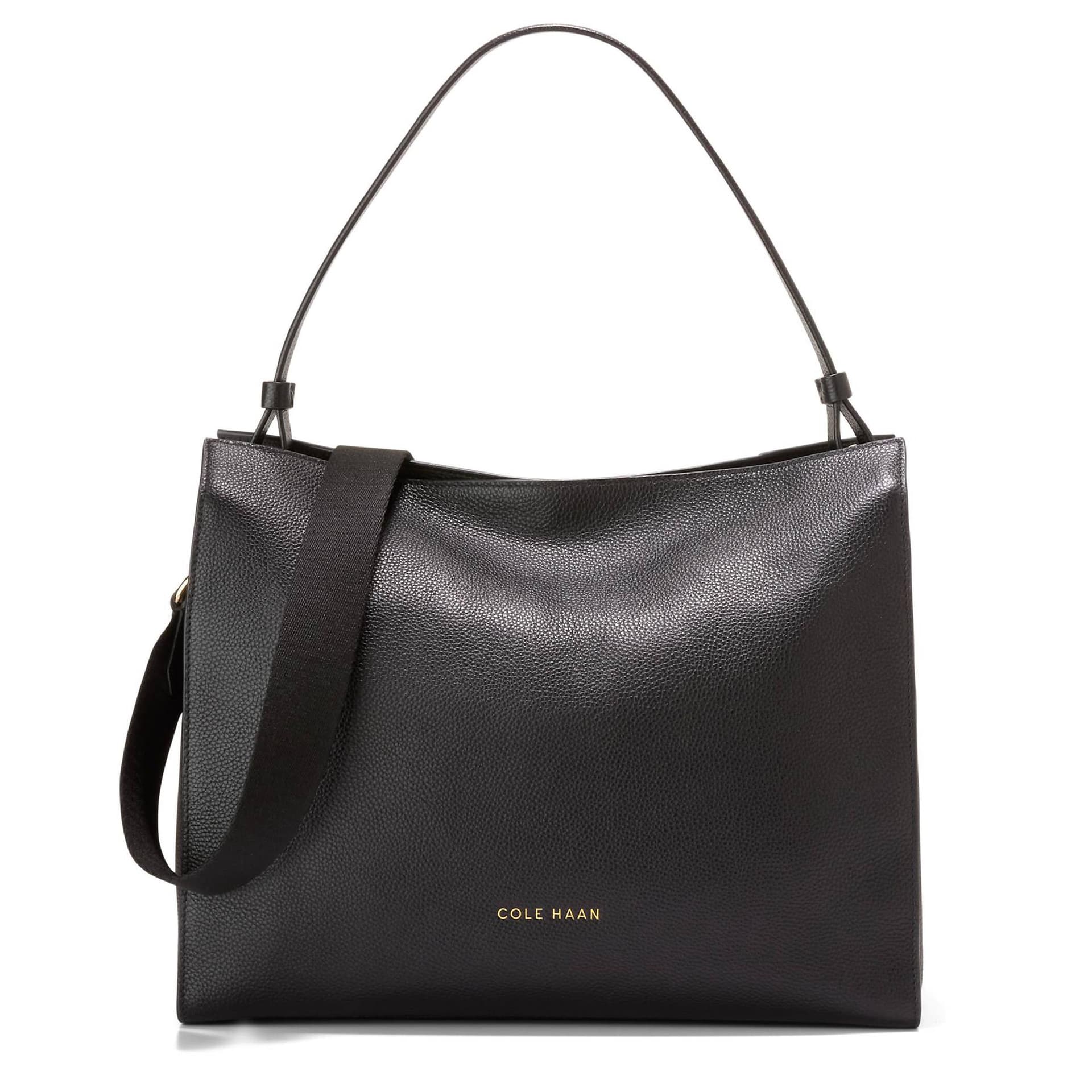 Carryall Medium Shoulder Bag - Black