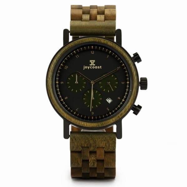 Cooper Green Sandalwood Chronograph, Limited Edition Wooden Watch