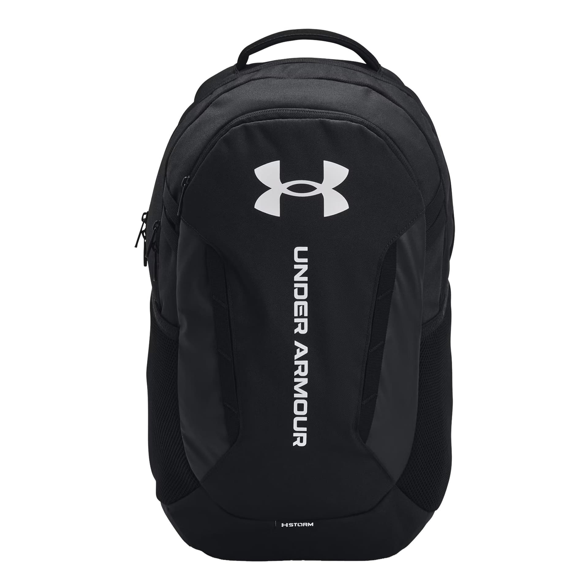 UA Hustle 6.0 Backpack - Black/Black/White