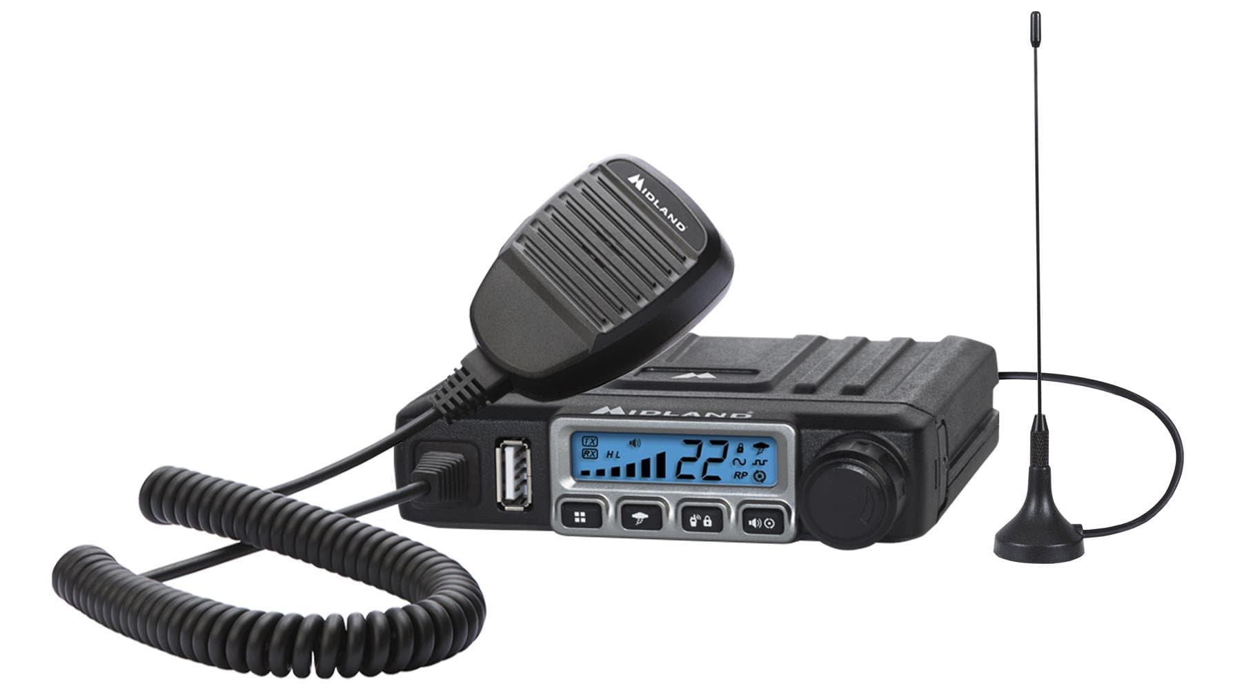 Micro Mobile 15W GMRS 2-Way Radio