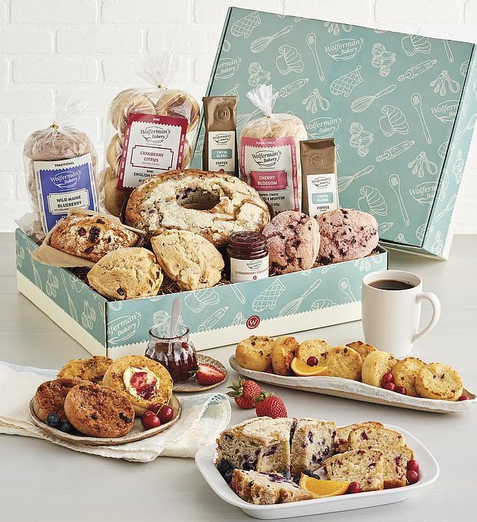 Grand Berry Breakfast Box by Wolferman's
