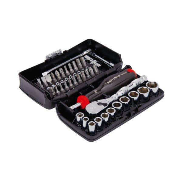 38pc V-Series 1/4" Drive SAE 6Pt Tool Set