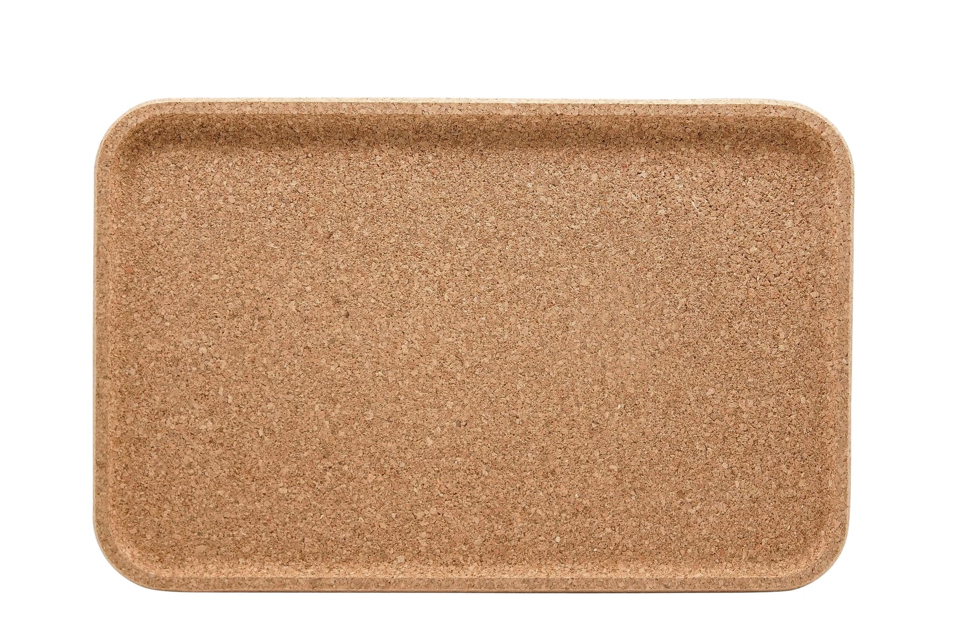 Ori Rectangular Cork Amenity Tray