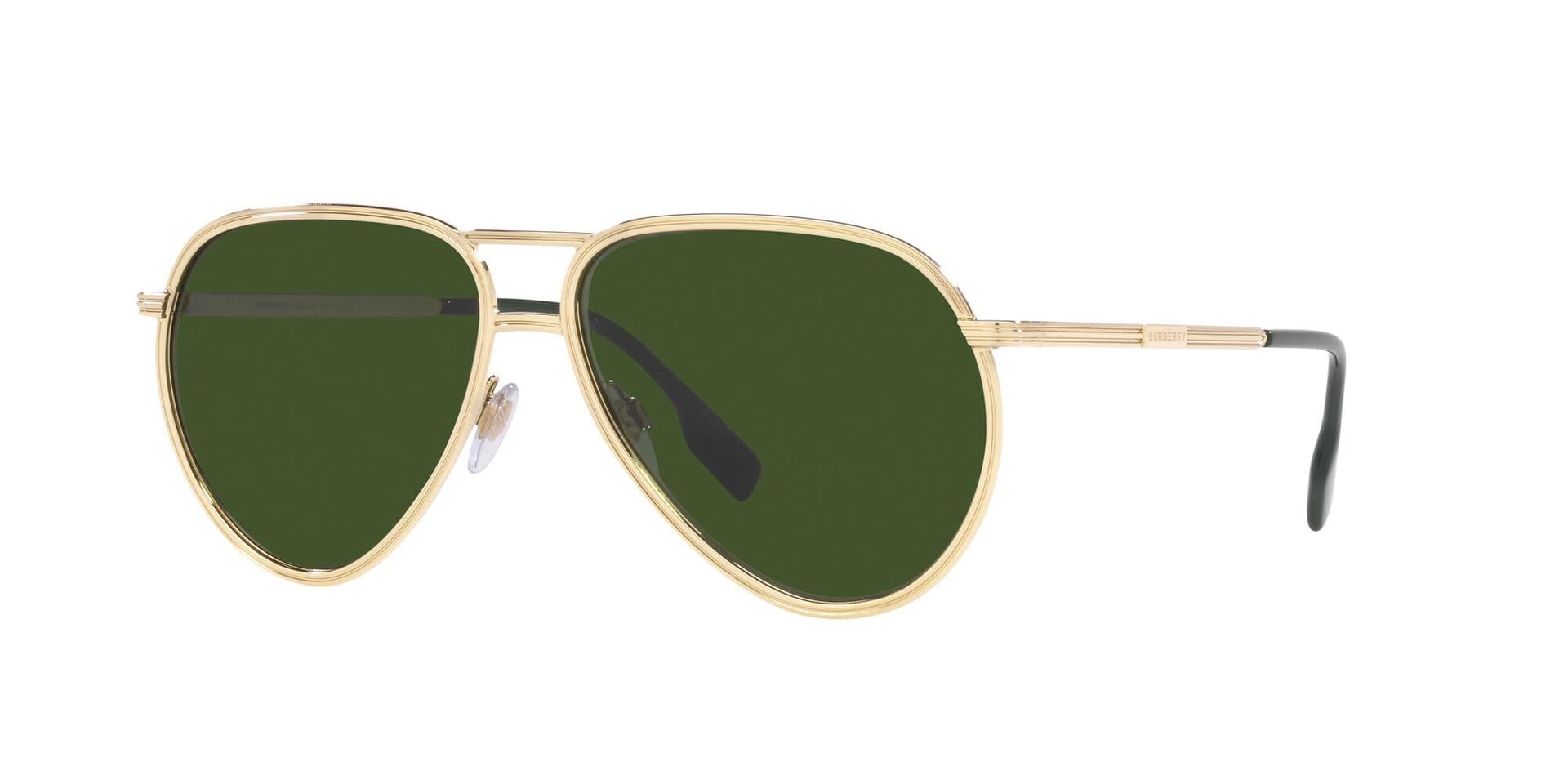 Scott Sunglasses - Light Gold/Green