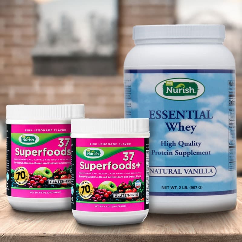 BODY RECOVERY - Muscle Recovery, Electrolyte & Body Nourishment (Save $18) - TWO Pink Lemonade/Lemon Tea & ONE Vanilla Essential Whey Protein (Save $18)