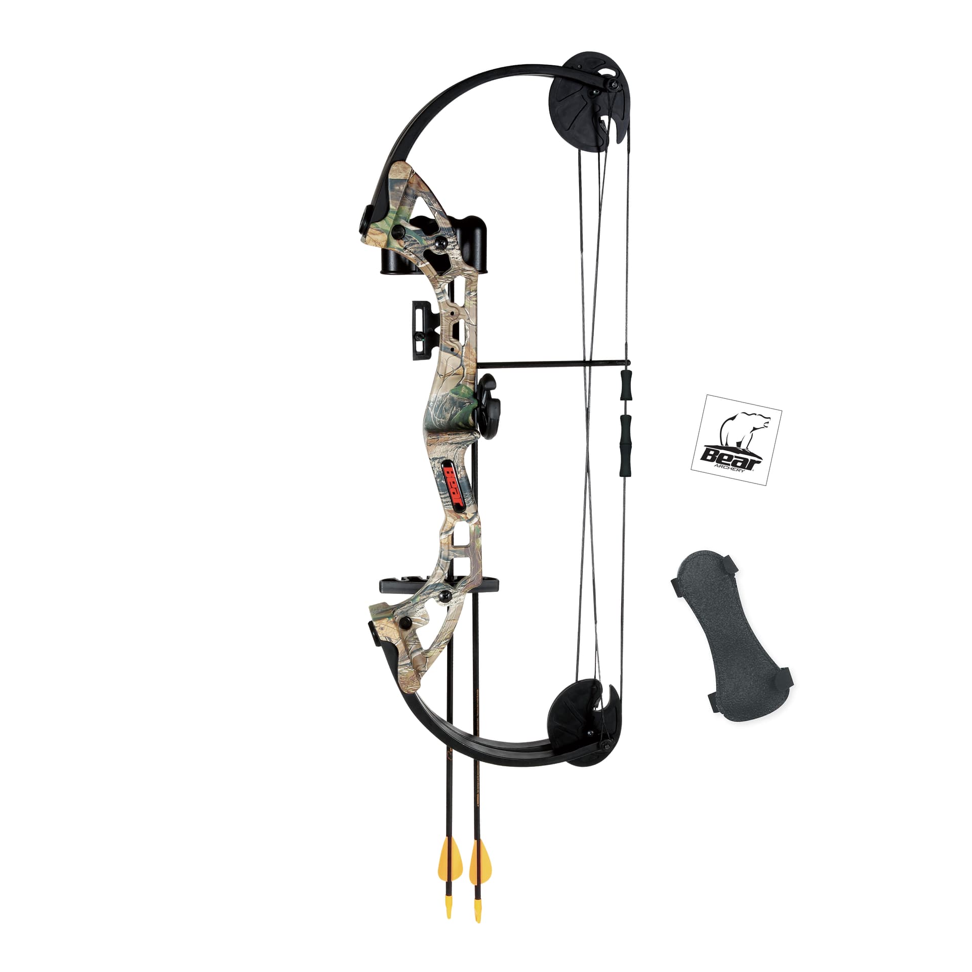 Bear Archery - Warrior Bow Set - Realtree Camo Right Handed