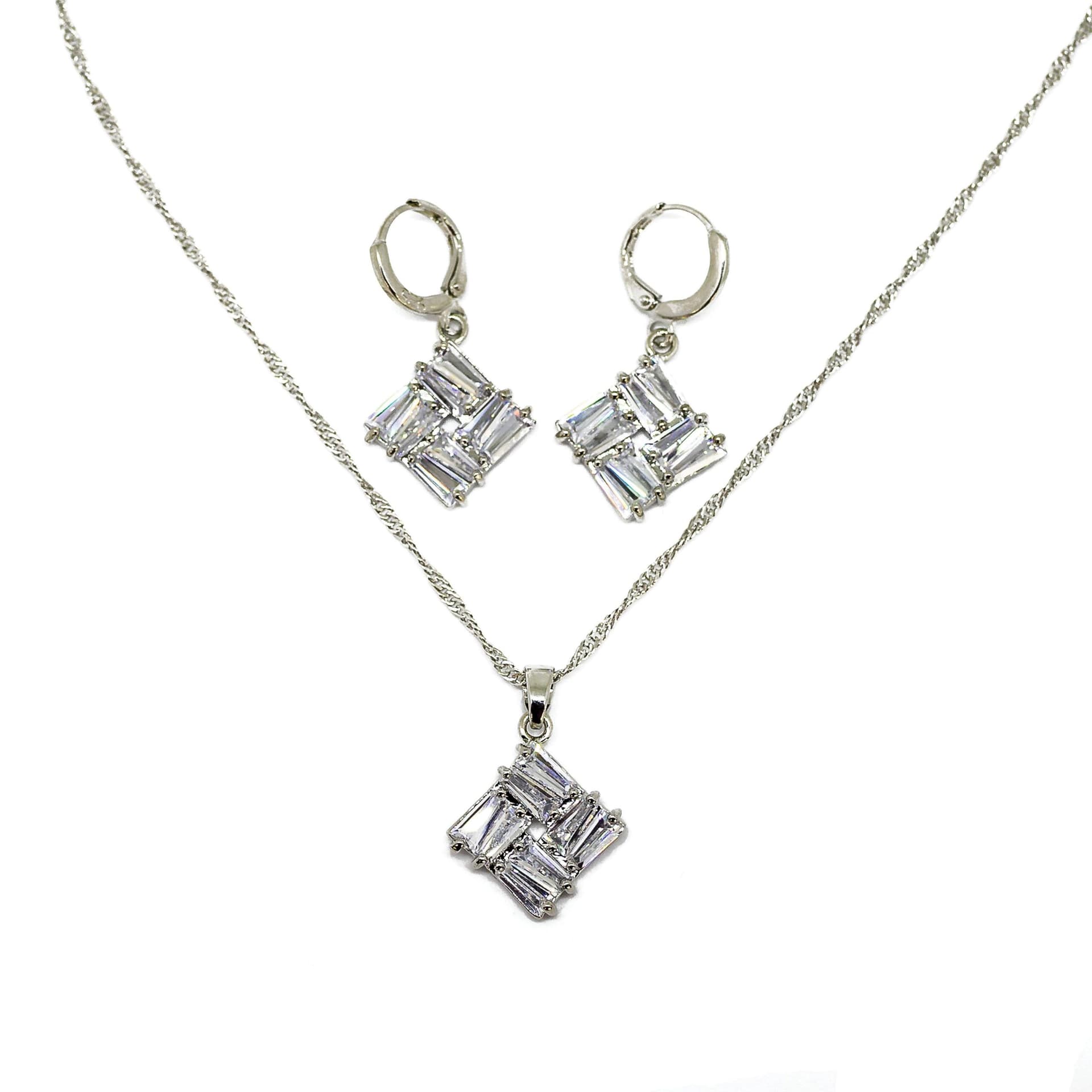 United Together Necklace and Earrings Set