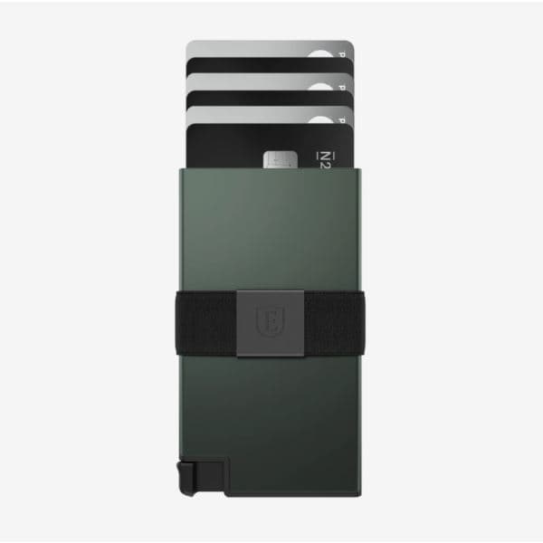 Aluminum Cardholder - Green Ore
