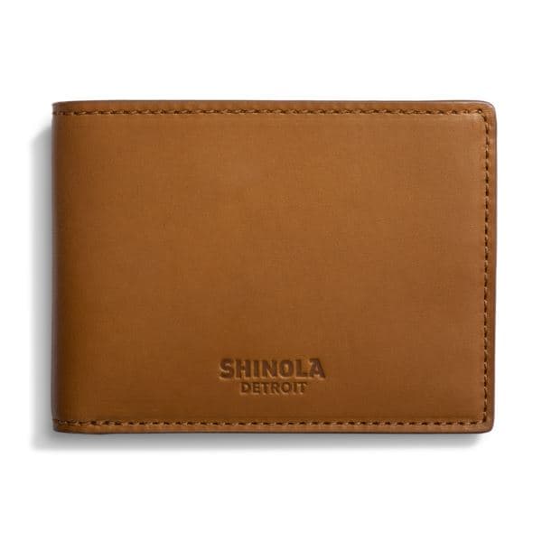 Slim Bifold Wallet - Tan