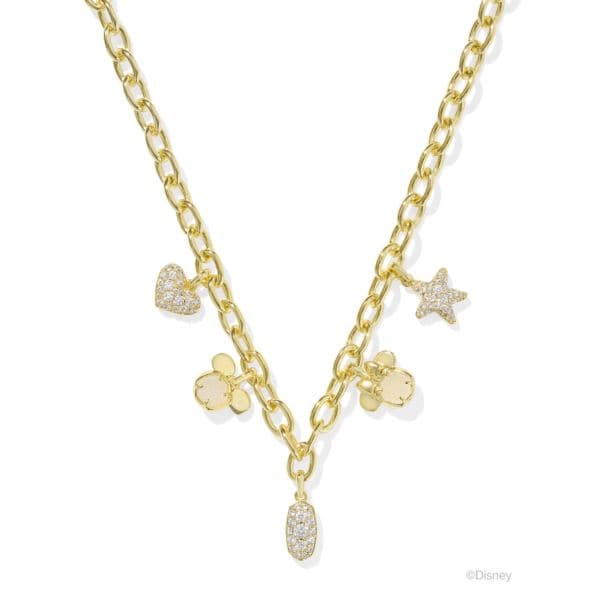 Mickey Minnie Charm Necklace